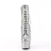 Pleaser - ADORE1020GWR Bottes de plateforme, Pole dance chaussures - Couleur argent Product image